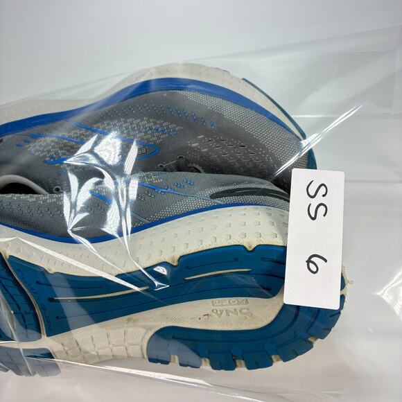 Brooks Glycerin 19 Blue Gray Running Shoes Lace Up 1103562E095 Men's Size 12 2E - Picture 10 of 10